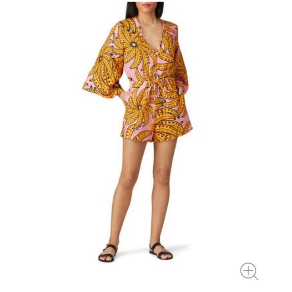 FARM Rio banana romper - Picture 2 of 5